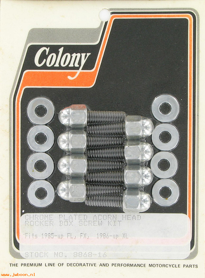 C 8868-16 (): Rocker box screws, acorn, in stock,Colony - FL, FX '85-   XL '86-