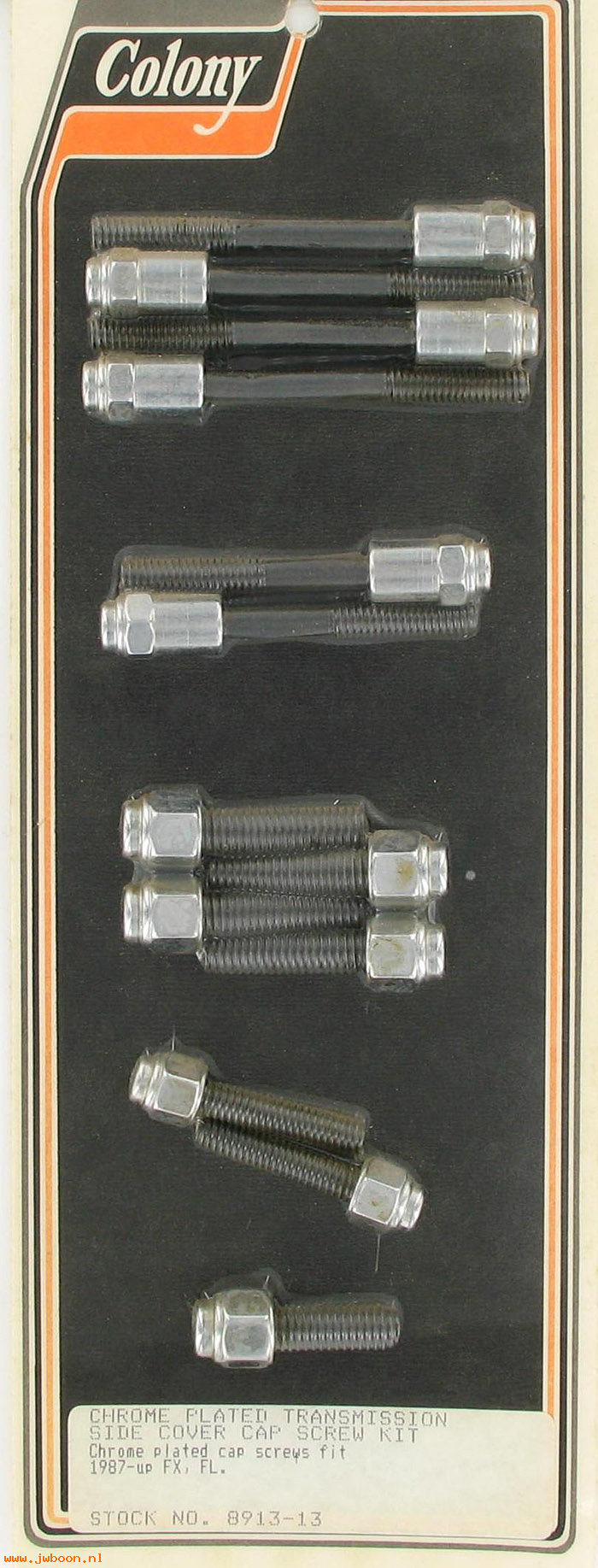 C 8913-13 (): Transmission side cover screws,cap-FXR,FL,Softail 87-06.FXD 91-05