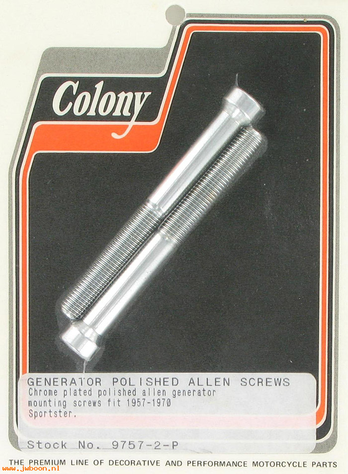 C 9757-2-P (): Generator screws, polished Allen - K,KH,Iron XL 52-70,in stock