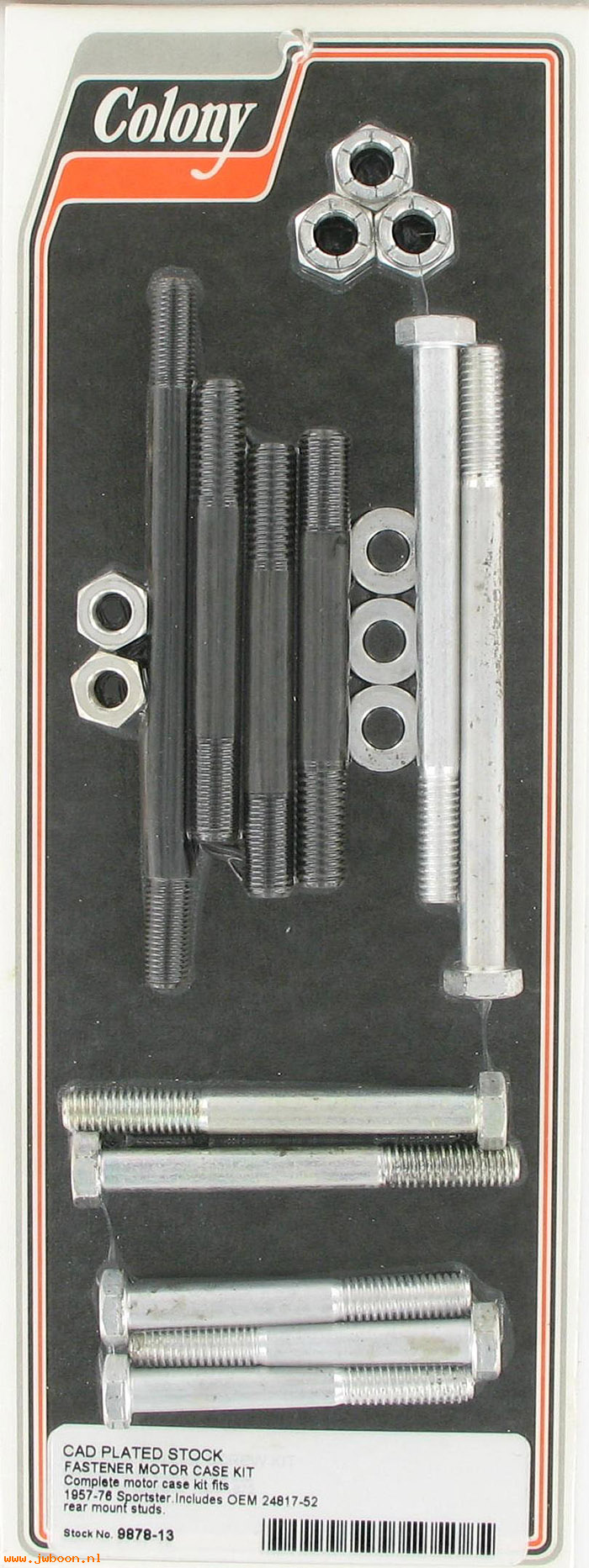 C 9878-13 (24817-52 / 4066): Motor case kit, stock - Ironhead Sportster XL's '57-'76, in stock