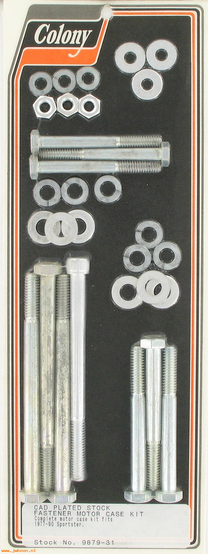 C 9879-31 (): Motor case kit, stock - Sportster XL's '77-'90, in stock Colony