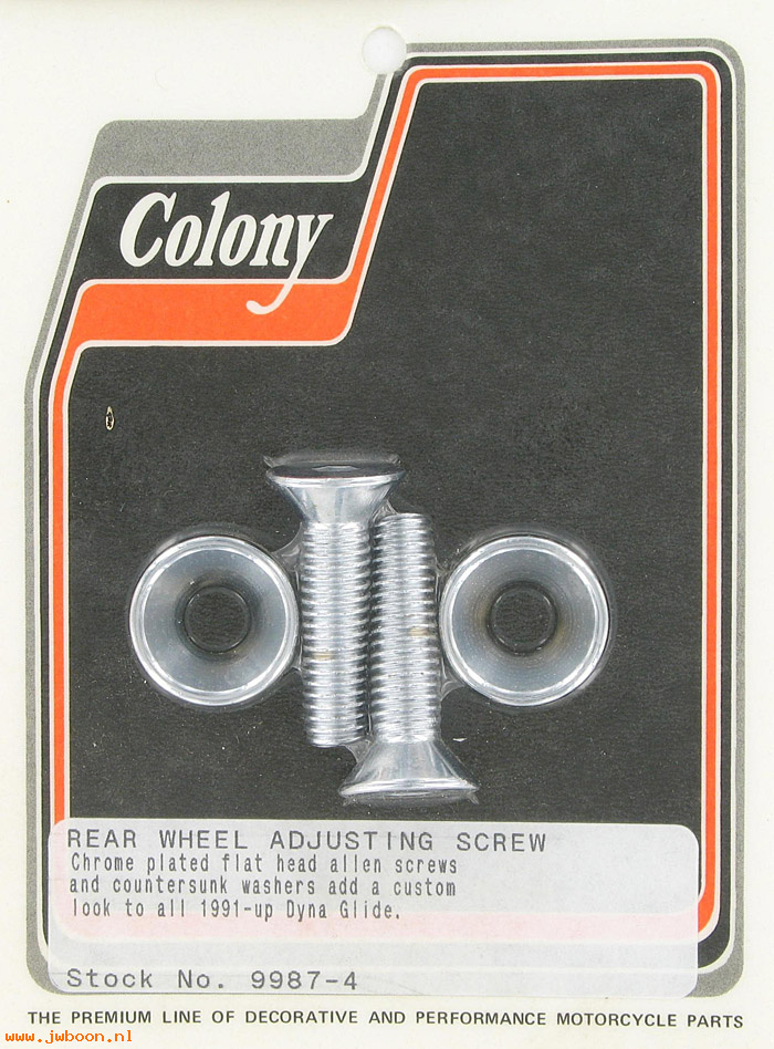C 9987-4 (): Rear wheel adjusting screws, in stock Colony - FXD's '91-