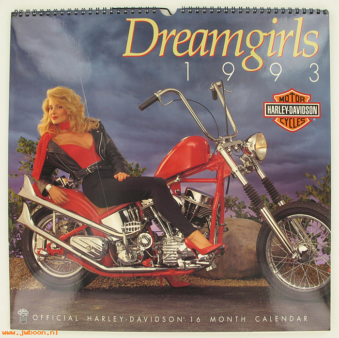  CALDG1993 (): Dreamgirls calendar 1993, in stock