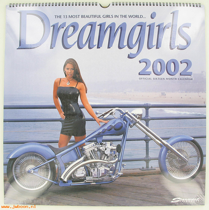  CALDG2002 (): Dreamgirls calendar 2002, in stock