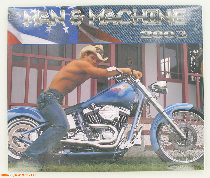  CALMM2003 (99502-03C): Man & Machine calendar 2003, in stock