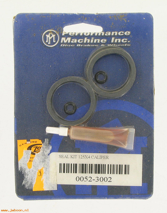 D 0052-3002 (): Performance Machine seal kit 125x4 caliper