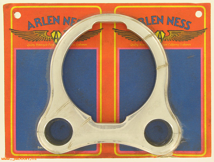 D CC05-010 (06-118): Arlen Ness Custom Chrome billet speedo / tach mount, in stock