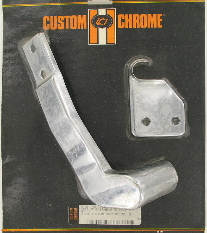 D CC09-343 (): Custom Chrome left side passenger pag covers, in stock