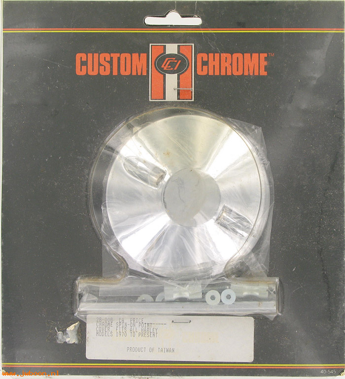 D CC28-008 (): Custom Chrome spin-on point cover