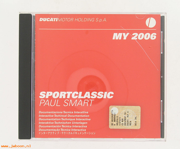D CDD13 (): Ducati CD interactive technical document.Sportclassic Paul S 2006