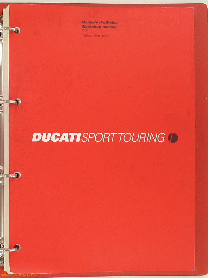 D D24 (): Ducati ST2 original workshop manual 2002