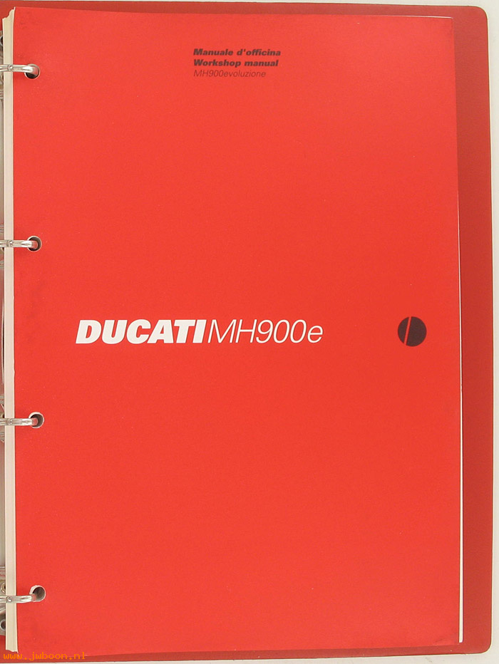 D D26 (): Ducati MH900e(voluzione) original workshop manual