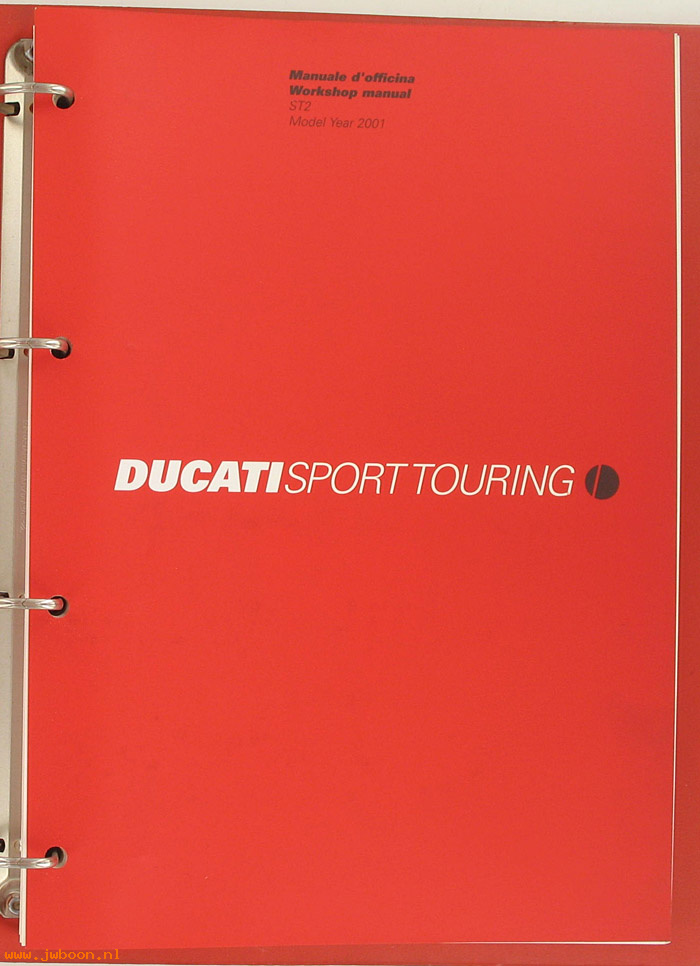 D D29 (): Ducati ST2 original workshop manual 2001
