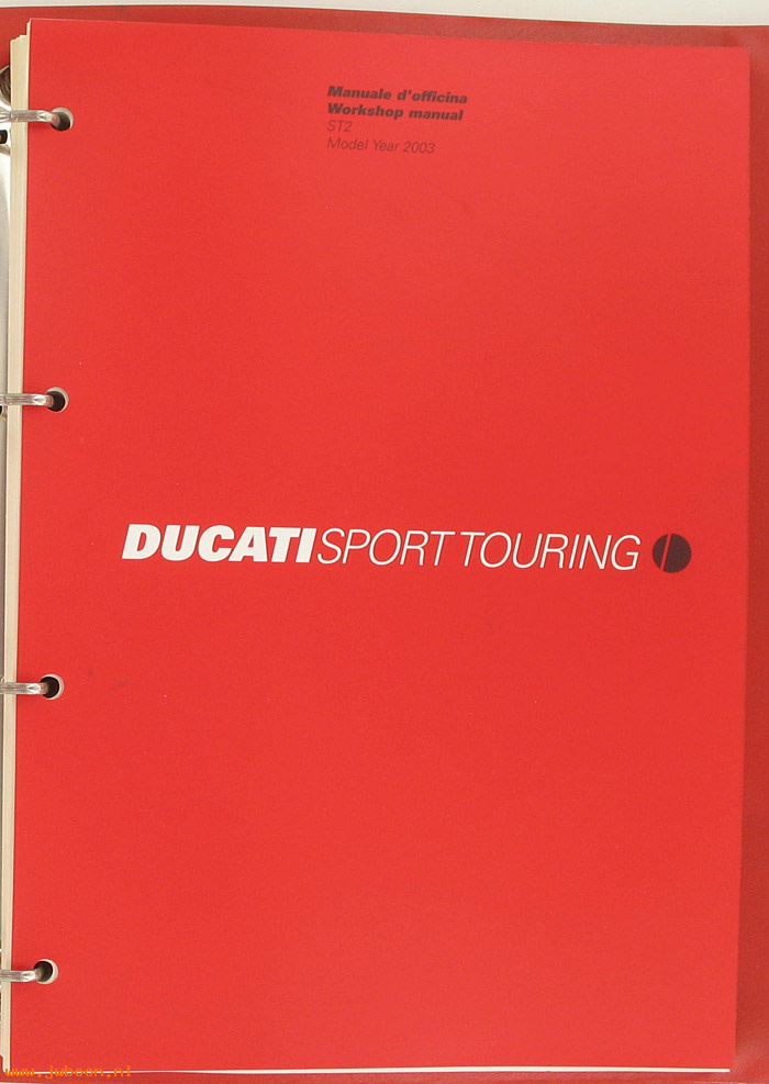 D D30 (): Ducati ST2 original workshop manual 2003