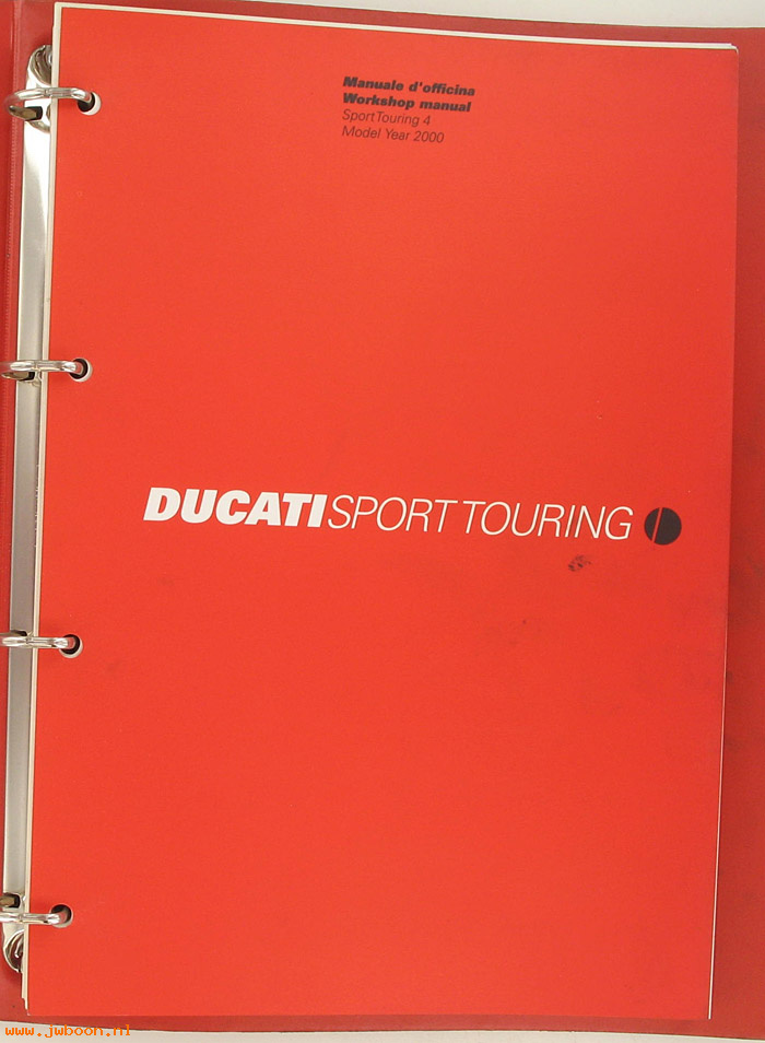 D D32 (): Ducati Sport Touring ST4 original workshop manual 2000
