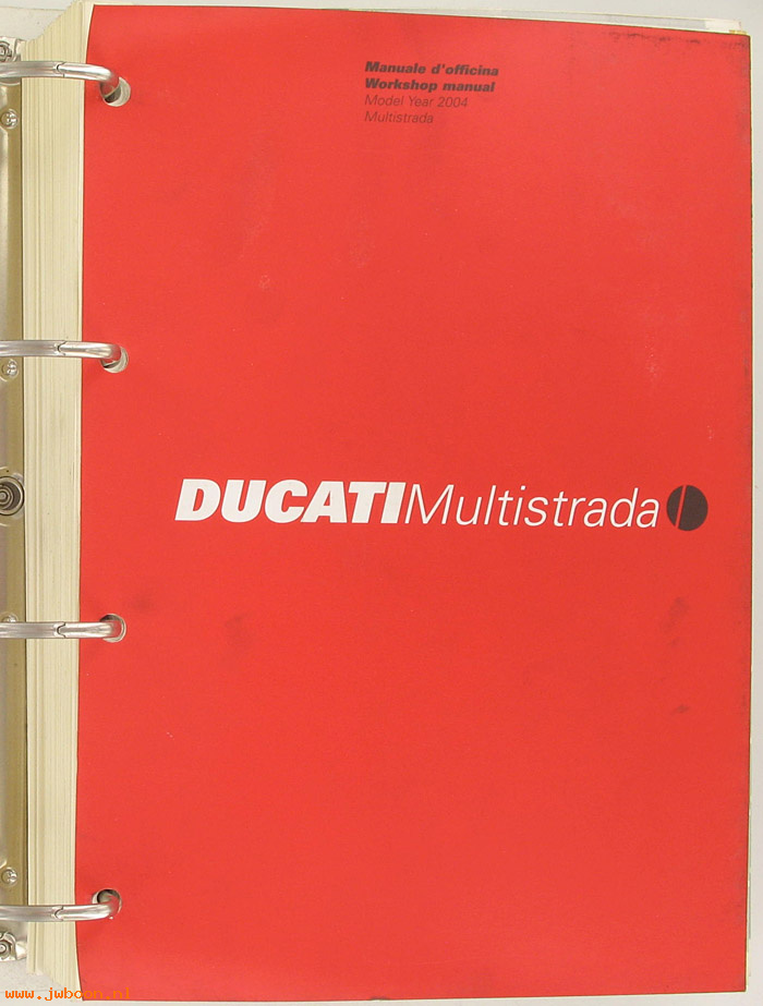 D D34 (): Ducati Multistrada original workshop manual 2004