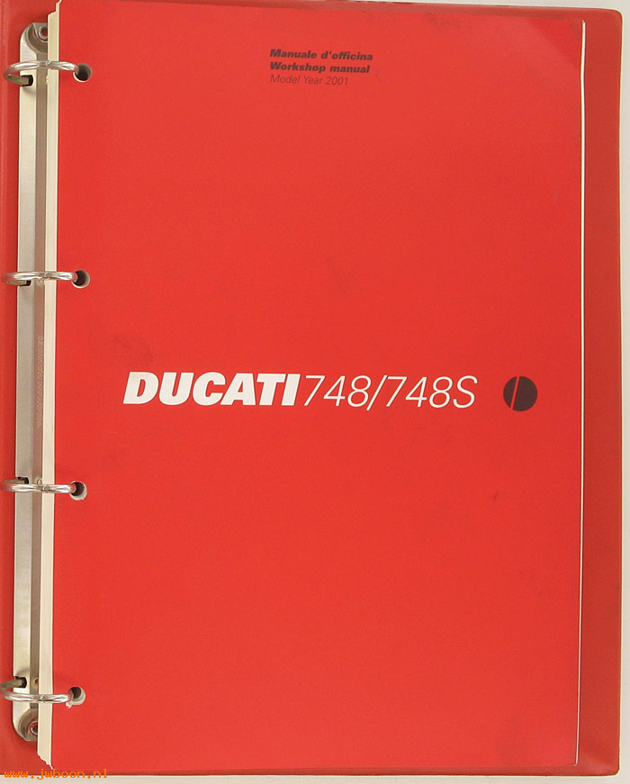 D D46 (): Ducati 748 / 748S original workshop manual 2001