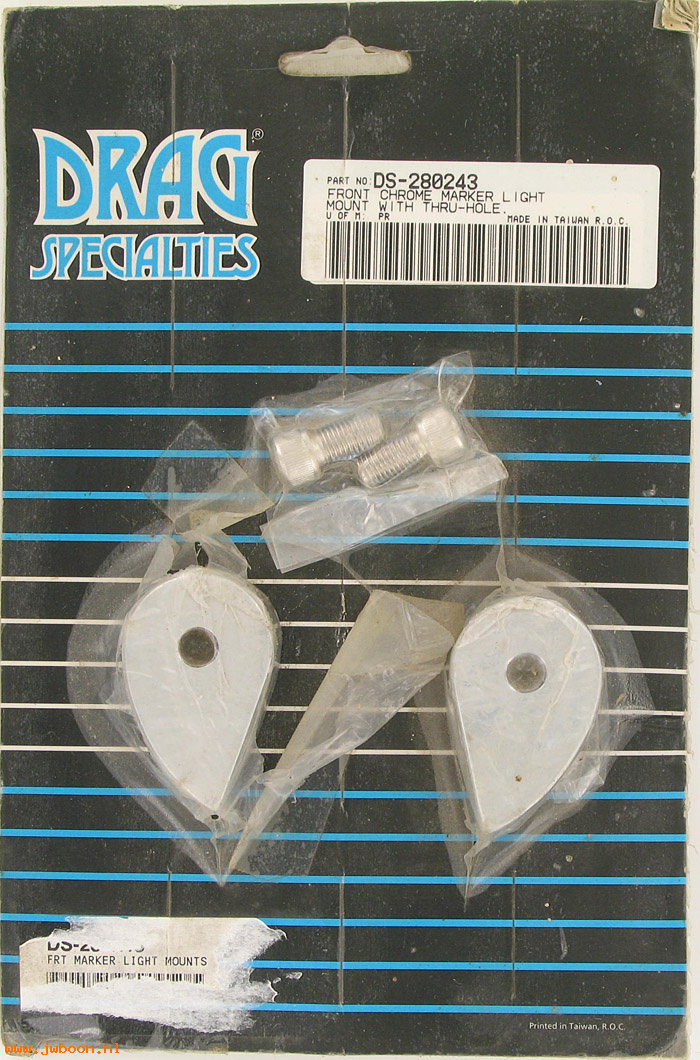 D DS-280243 (): Drag Specialties front marker light mounts