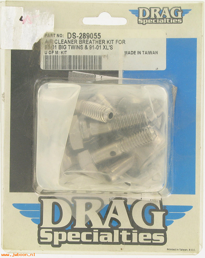 D DS-289055 (): Drag Specialties air cleaner breather kit