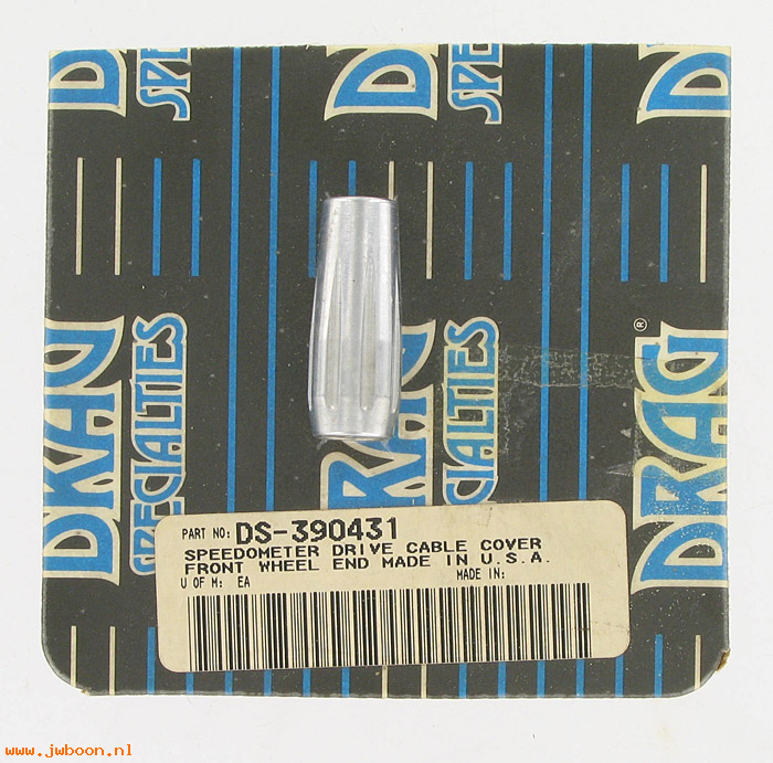 D DS-390431 (): Drag Specialties speedo cable cover front wheel drive