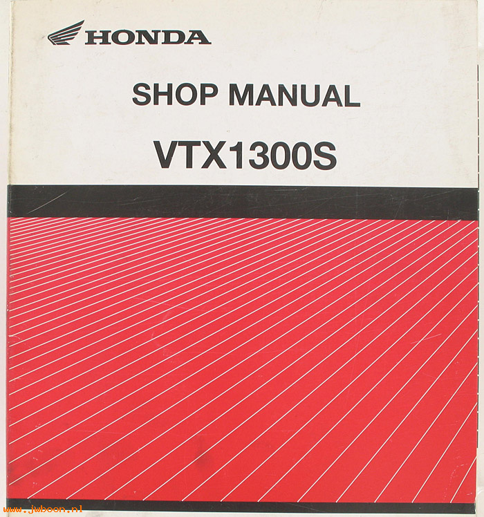D H107 (): Honda VTX1300S /3 original shop manual, werkplaatsboek, 2002