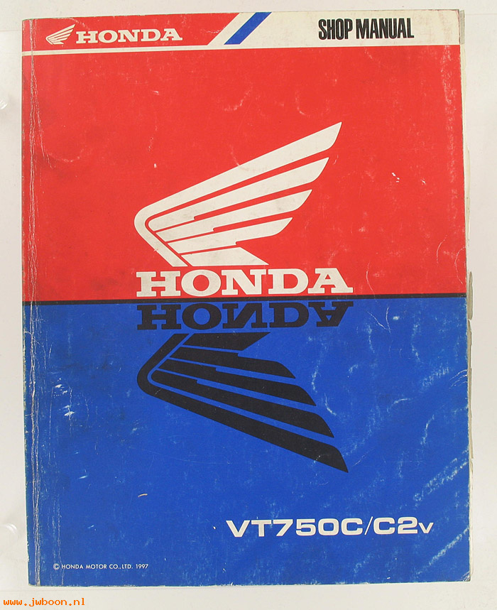 D H11 (): Honda VT750C/C2v original shop manual, werkplaatsboek 1997