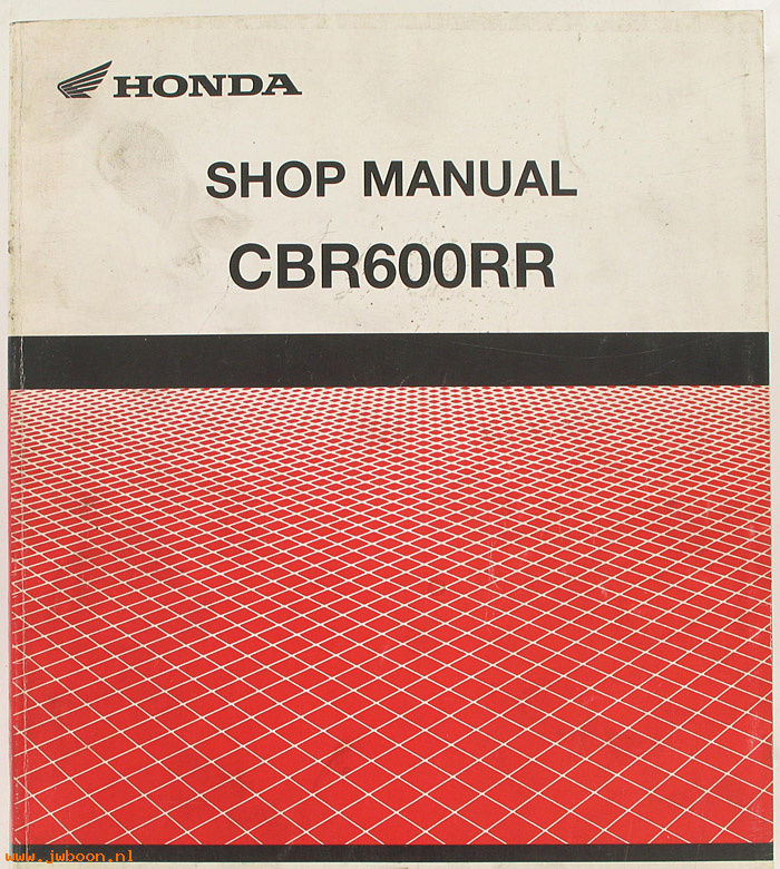 D H110 (): Honda CBR600RR original shop manual, werkplaatsboek, 2003