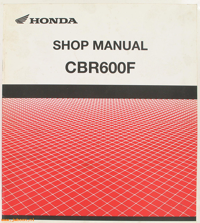 D H115 (): Honda CBR600F addendum original shop manual, werkplaatsboek, 2003
