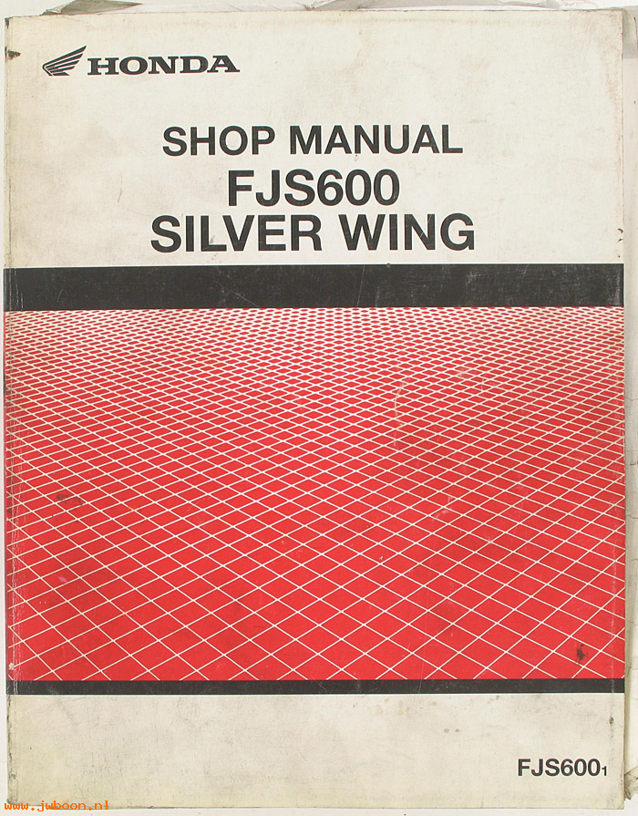 D H117 (): Honda Silver Wing FJS600 orig. shop manual, werkplaatsboek, 2001