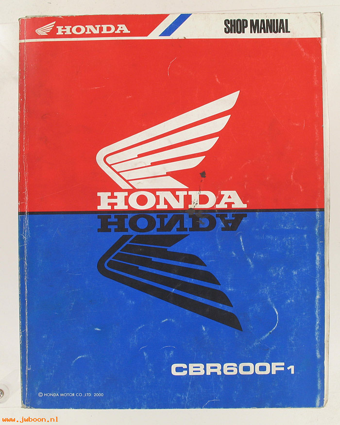 D H28 (): Honda CBR600F1 original shop manual, werkplaatsboek 2000