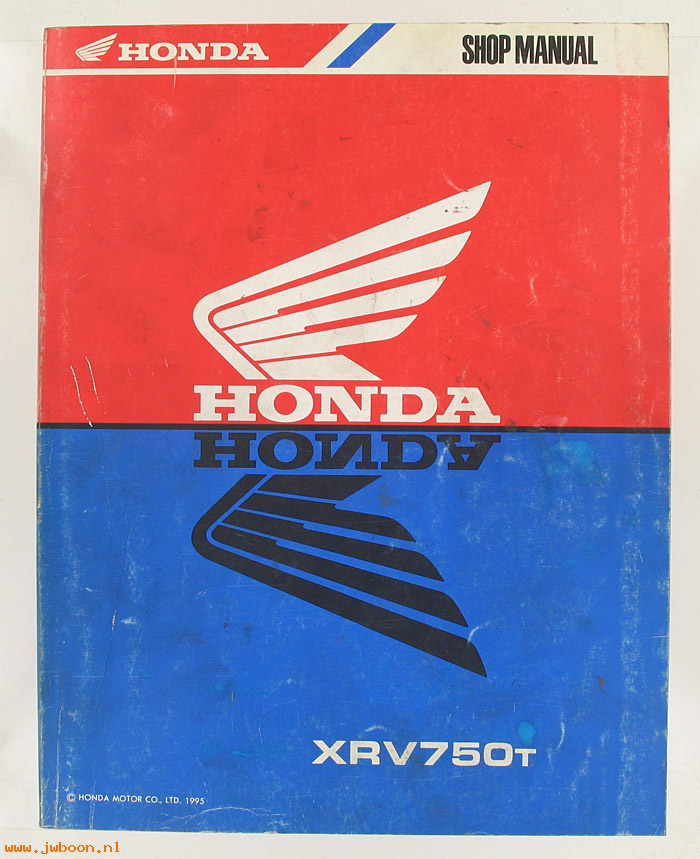 D H3 (): Honda XRV750T original shop manual, werkplaatsboek 1995