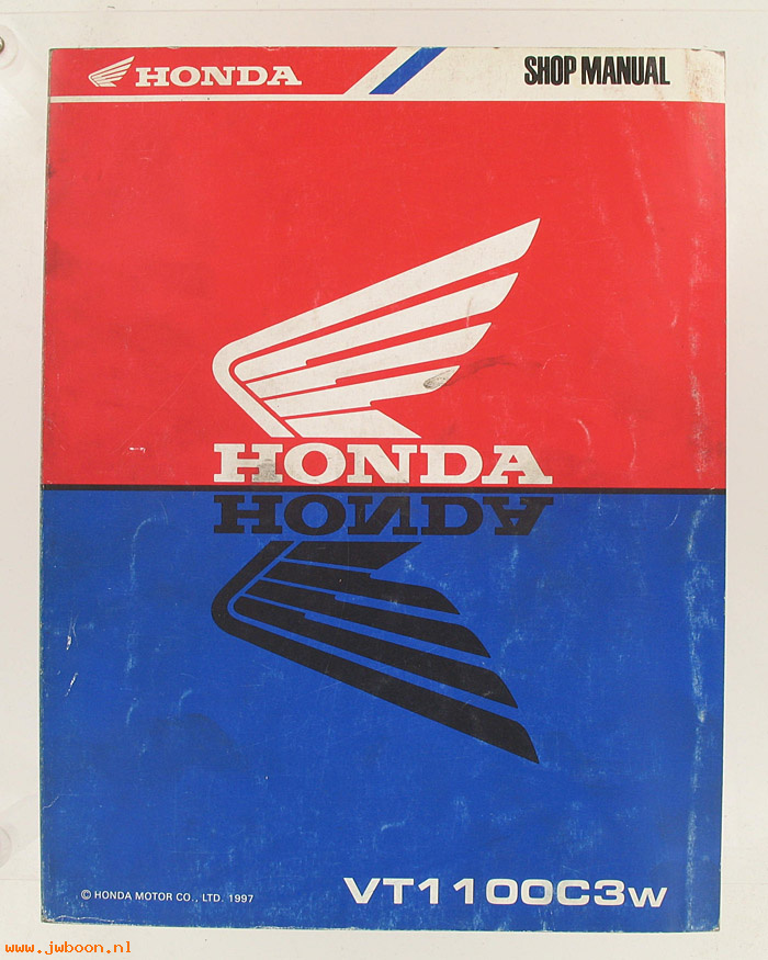 D H35 (): Honda VT1100C3w original shop manual, werkplaatsboek 1997