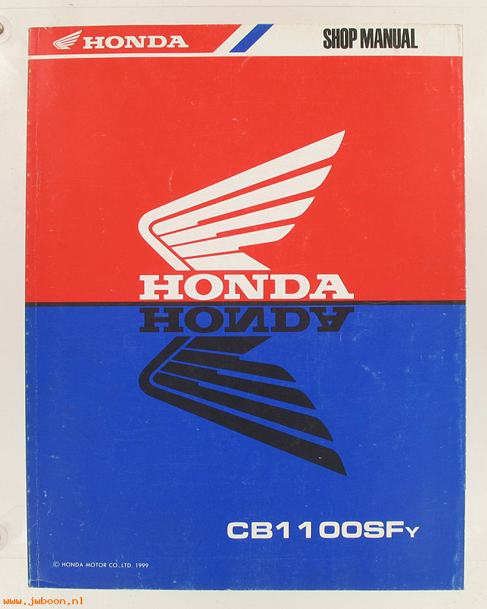 D H36 (): Honda CB1100SFy original shop manual, werkplaatsboek 1999