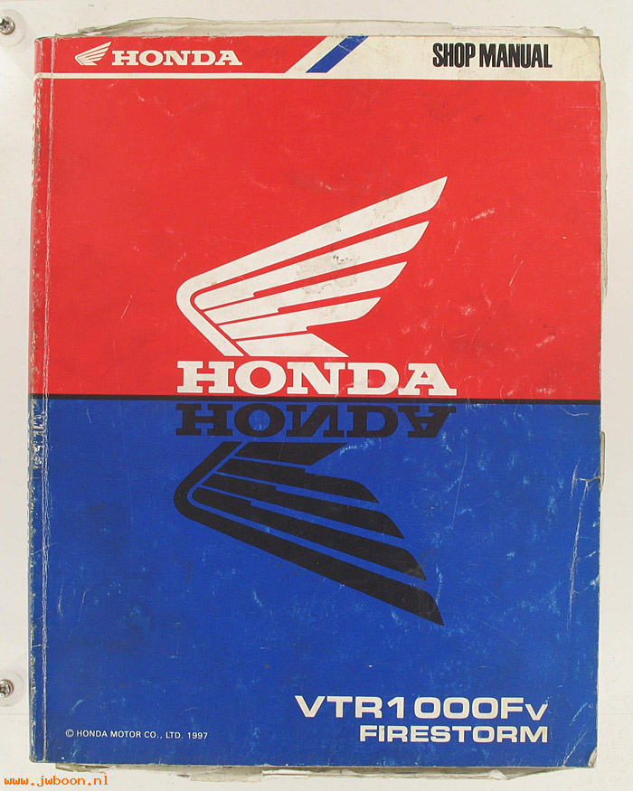 D H43 (): Honda VTR1000Fv, Firestorm orig. shop manual, werkplaatsboek 1997