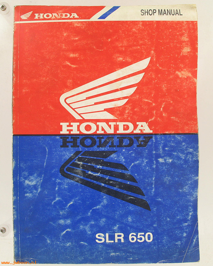 D H45 (): Honda SLR 650 original shop manual, werkplaatsboek