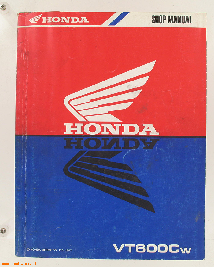 D H46 (): Honda VT600Cw original shop manual, werkplaatsboek 1997