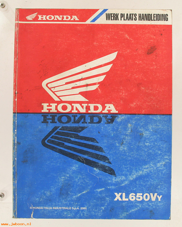 D H48 (): Honda XL650Vy original shop manual, werkplaatsboek 2000