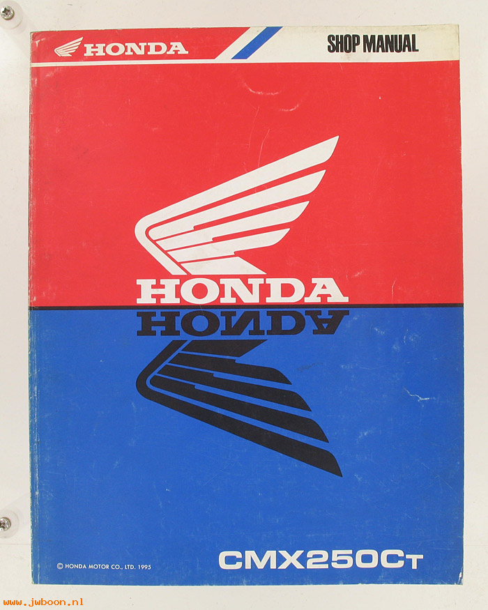 D H56 (): Honda CMX250Ct original shop manual, werkplaatsboek 1995