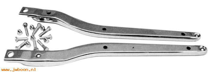 D RF340-2496 (59960-80 / 59961-80): Roffes pair of fender struts  - FXWG '80-'86