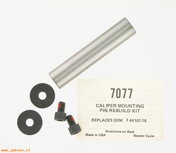D RF350-3507 (Bender Cycle 7077): Roffes Oversize caliper pin kit