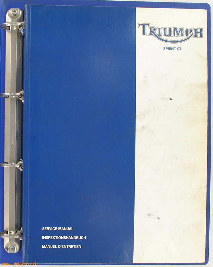 D T2 (): Triumph original service manual Sprint ST, 1998
