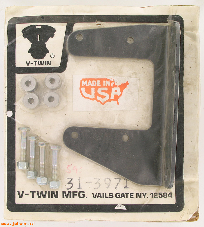 D VT31-3971 (): V-Twin dual coil bracket
