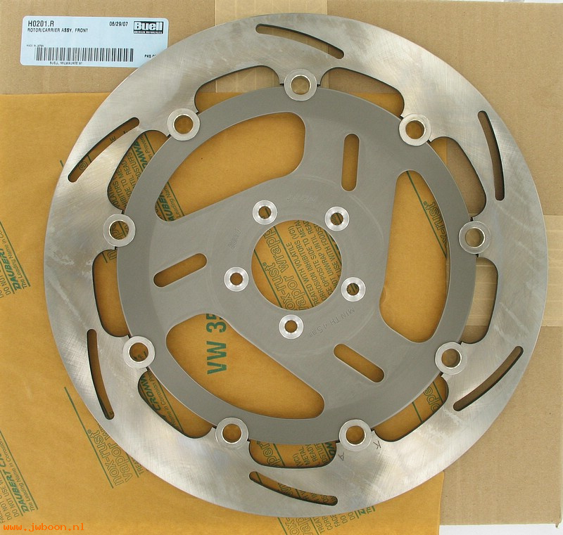  H0201.R (45166-00Y): Rotor - front brake - NOS - Buell M2, S3, X1 '00-'02