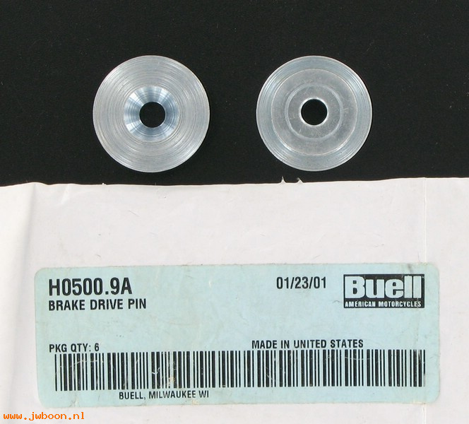   H0500.9A (45164-96YA): Brake drive pin - NOS - Buell M2, S3, S1/X1