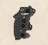   H1110.1AMZT (H1110.1AMZT): Front brake caliper ZTL2 - with pads - NOS
