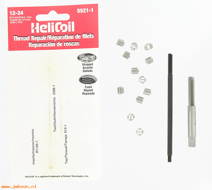 H 5521-1 (): Heli-Coil kit 12-24, in stock