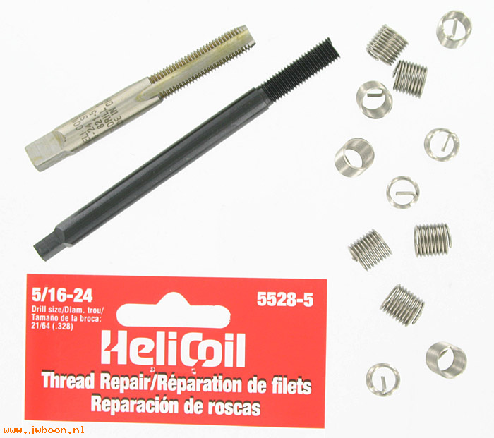 H 5528-5 (): Heli-Coil kit 5/16"-24 thread, in stock