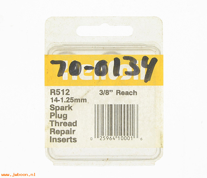 H R512 (): Set Heli-coil inserts M14-1.25 spark plugs