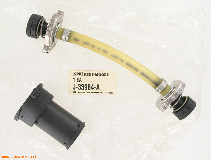  J-33984-A (J-33984-A): Cooling system and radiator cap adapter set - use with J-24460-01