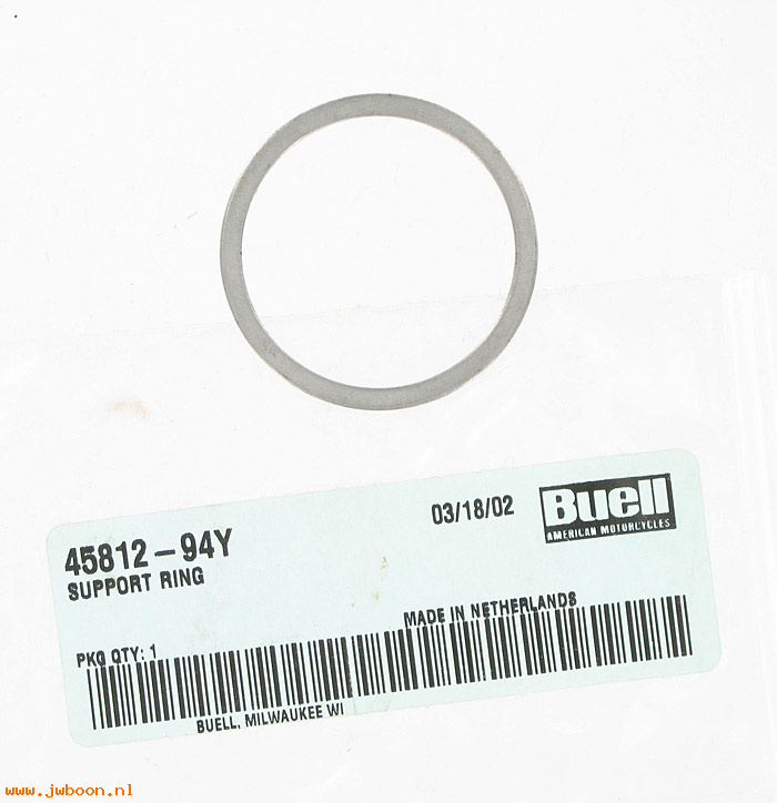   J9130.8 (45812-94Y): Support ring - NOS - Buell S2/S3 '95-'98. S1 '96-'98